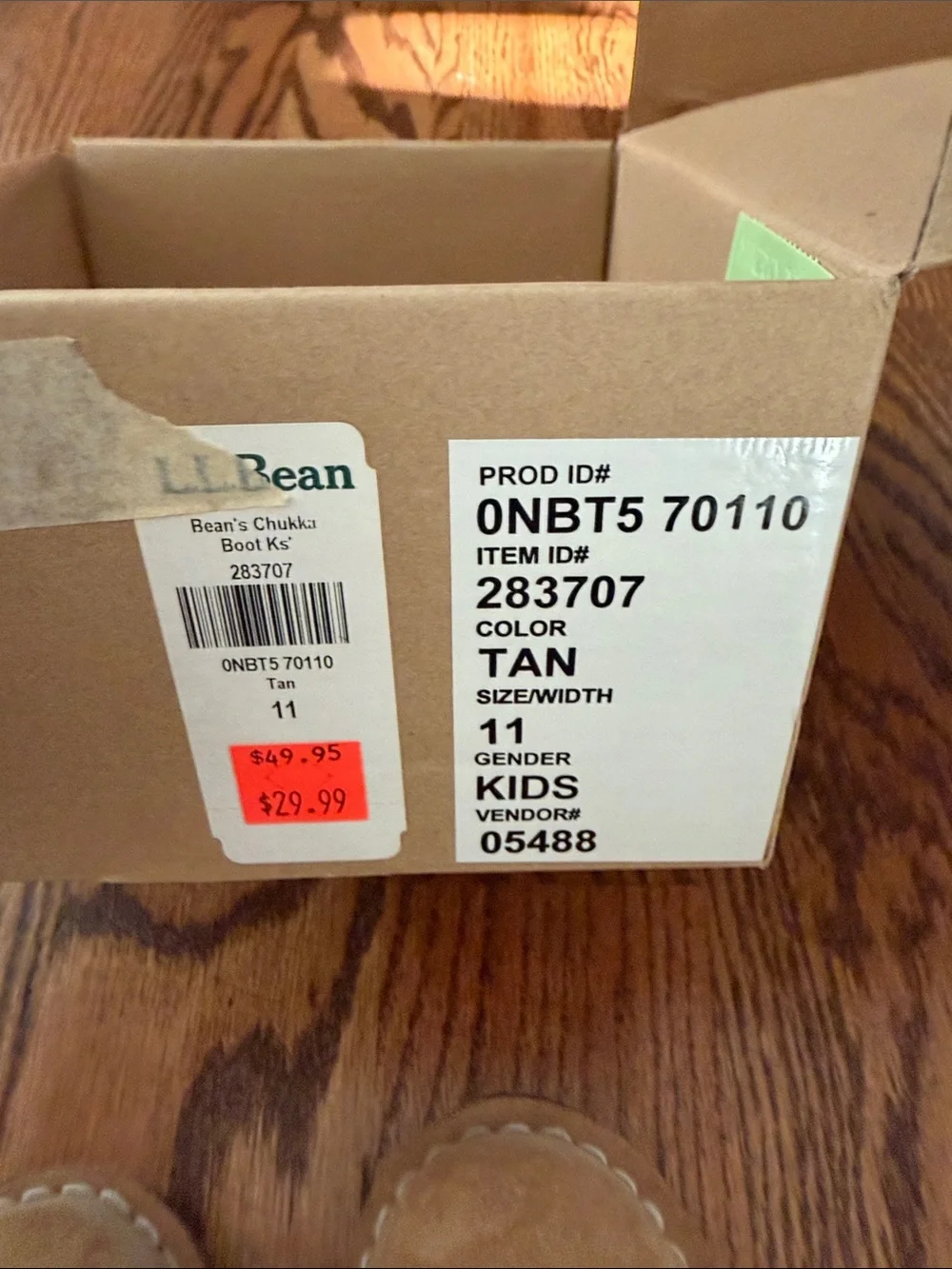 L.L. Bean Kids Chukka Boot - Size 11